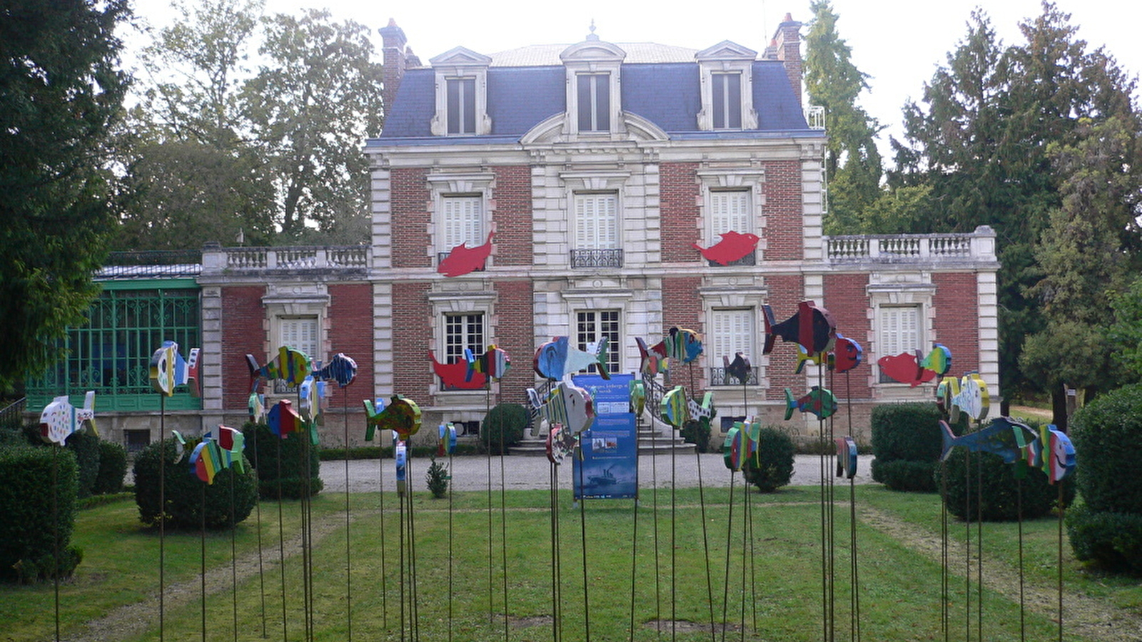 L'expo d'été s'installe dans le parc ! 